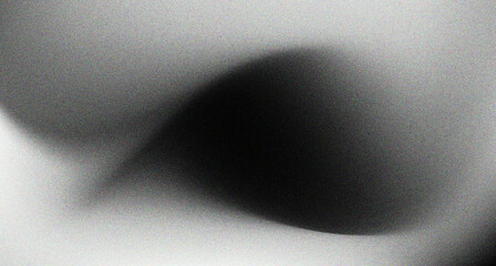 Wall Mural - black gray silver grainy gradient background abstract monochrome noise texture backdrop wide banner 
