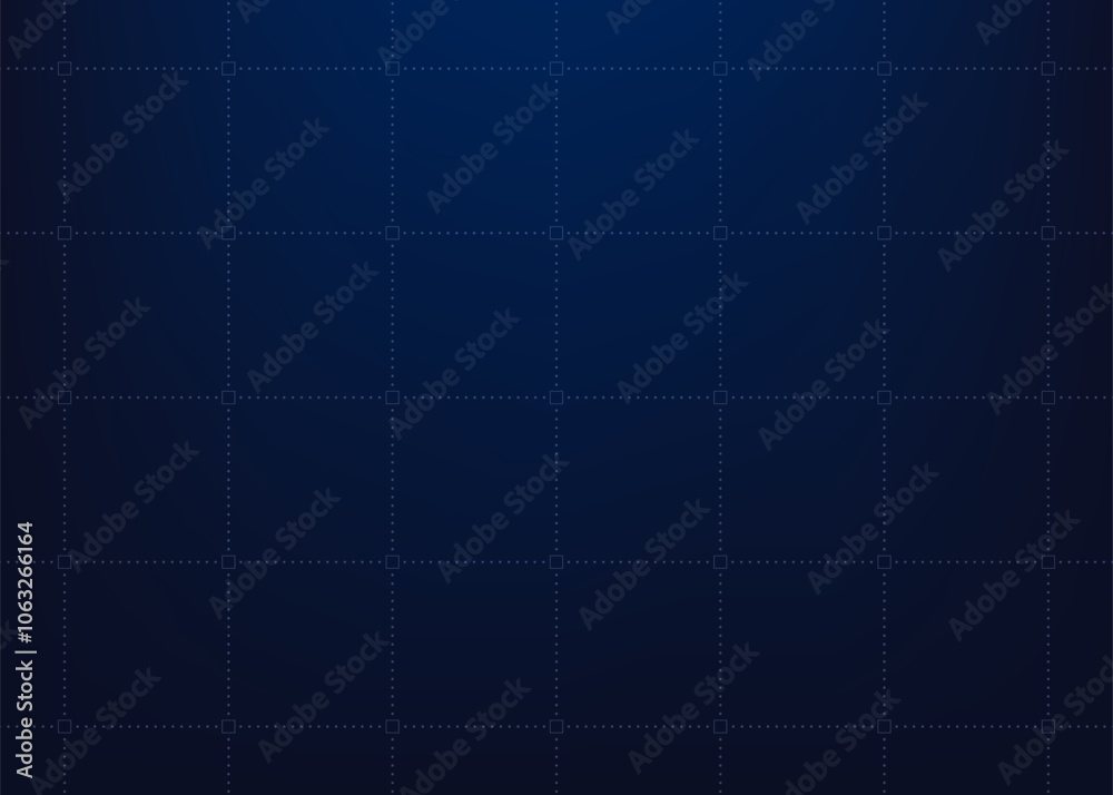 Abstract grid background with lines and dots. Grid for Virtual ...
