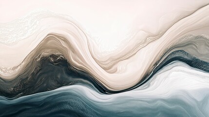Wall Mural - artistic paint fluid pattern