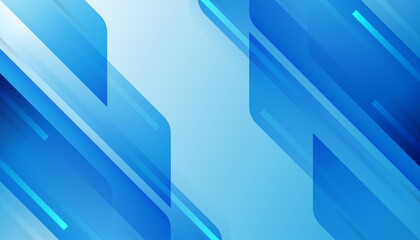 Abstract Technology Background in White and Blue Gradient. Modern Futuristic Blue Background for News Report Banner or Cover Design