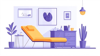 Poster - Medical team in a telemedicine consultation, using video conferencing tools to consult with remote specialists, showcasing modern healthcare technology with empty space for text