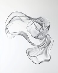 Poster - Smooth Transparent Liquid Wave Form
