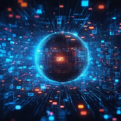 Poster - Digital Earth Global Network and Data Exchange, Big Data Visualization, Artificial Intelligence.
