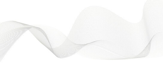 Poster - Abstract business wave curve lines background. Abstract lines grey element wave background. 
