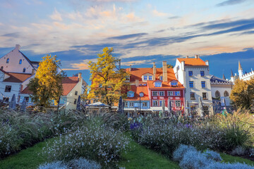 Wall Mural - Livu Square, Old Town, Riga