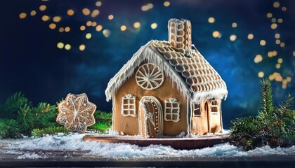 Poster - Gingerbread house