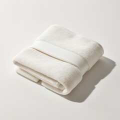 towel cotton bathroom white spa cloth textile isolated on a white background, png