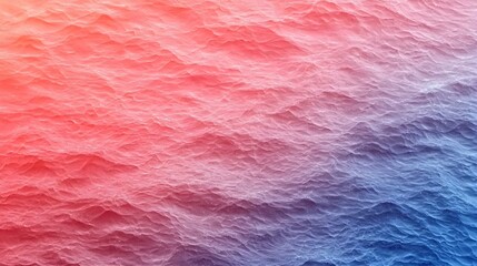  Abstract gradient ocean waves in red and blue hues