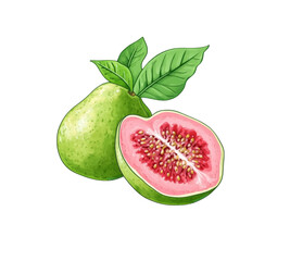 Wall Mural - Guava with leaf 