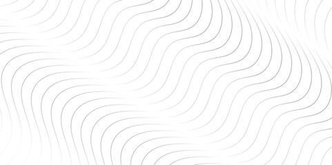 Poster - Curve wave seamless pattern line texture. abstract white and gray vector wave elegant striped diagonal line technology concept web texture background. geometric modern or simple minimal line vector.