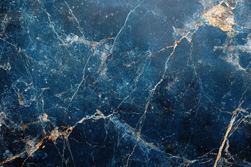 Wall Mural - dark blue background with scratches and smudges, a simple background