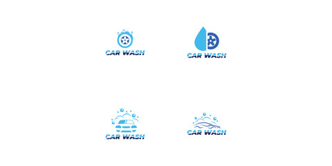 Sticker - Car Wash and Detailing Logo Template