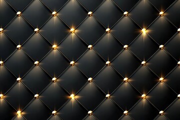 Wall Mural - black background with a diamond pattern, a dark and luxurious wallpaper design