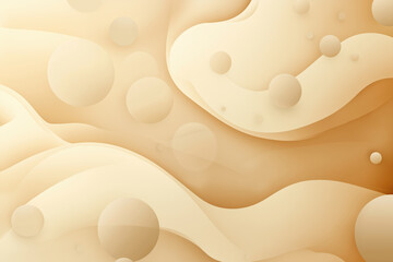 Poster - Smooth abstract natural textures in warm beige tones for creative backgrounds