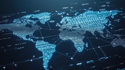 Poster - Digital Map of Global Connectivity and Data Flow