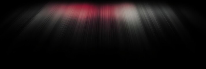Poster - This captivating abstract design features vibrant pink, red, and cyan gradients, with a grainy texture and glowing effects, creating a dynamic and visually compelling impact for viewers