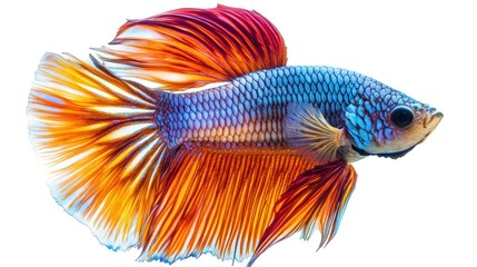 Colorful Siamese Fighting Fish