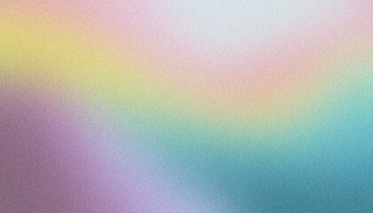 Aufkleber - pastel colored gradient effect with a soft, grainy texture background, ideal for a variety of design