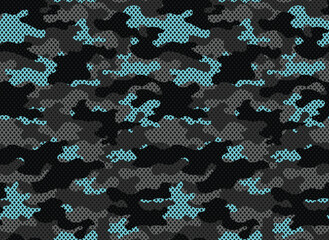 Wall Mural - abstract camouflage vector seamless pattern, vector illustration for print