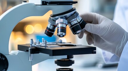 Poster - Discover how microscopes revolutionize scientific research and innovation