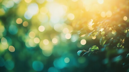 abstract bokeh background