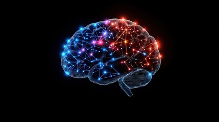 Poster - Ai, analysis, artificial intelligence, automation, big data, brain, business, cg, cloud computing, communication, computer graphics, concept, creative, cyber, deep learning, digital transformation