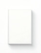 © fotoluigi868 - A 3D rendered image of a blank hardcover A4 book mockup floats against a pure white background with great depth and detail