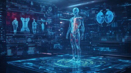Poster - Human Anatomy Visualization in Digital Interface