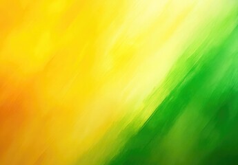 Yellow and green background, watercolor style