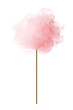 © Oksana_Latysheva - 3d fluffy Pink Cotton candy on stick, isolated on white background