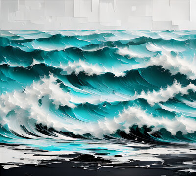 imitation Abstract Blue wave blots background. Alcohol ink colors. Marble texture, Texture Banner With Space For Text.generative ai