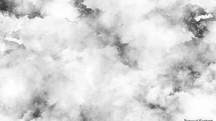 Poster - Soft Abstract Texture in Gray and White Tones