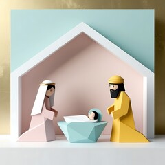 Modern Minimal Nativity