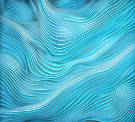 Leinwandbilder - Blue and colorful wavy dynamic motion graphics. light motion shape curve. wavy banner template. background texture, neat cracks, 8k quality. generative ai	