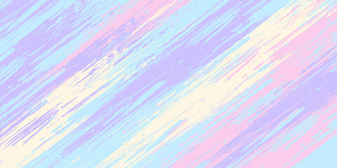 Poster - Abstract colored seamless background of doodle. Multicolored doodles are drawn with a felt pen randomly. Suitable for fabric, packaging, wallpaper.