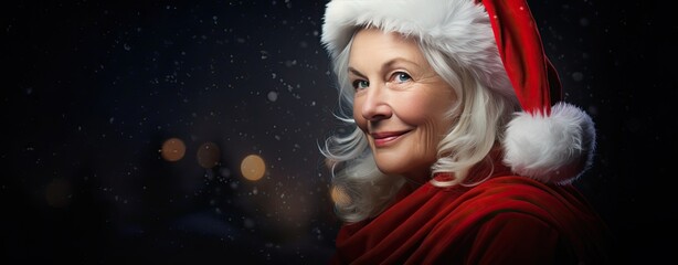 Wall Mural - mrs Santa Claus