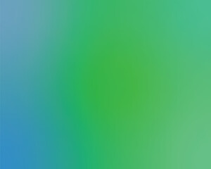 Poster - Bright Green And Blue Gradient Color Background For Versatile Design