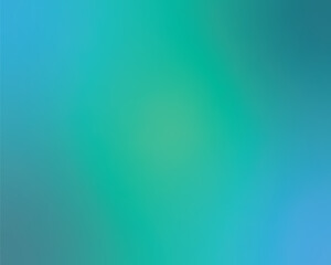 Poster - Lush Green And Blue Gradient Color Background For Versatile Design