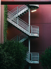 Wall Mural - Building staircase