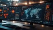 © 2D_Jungle - Explore a closeup mockup of a cybersecurity dashboard for enhanced data security analysis