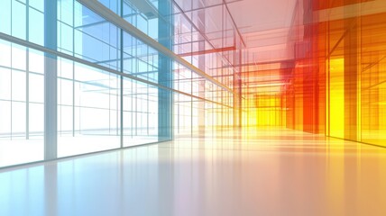 Poster - 3D Visualization of Interconnected Warehouse Network
