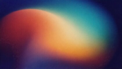 Wall Mural - vibrant grainy colorful gradient color blur effect background wallpaper