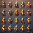 © Alexsandra - medieval 3d game characters