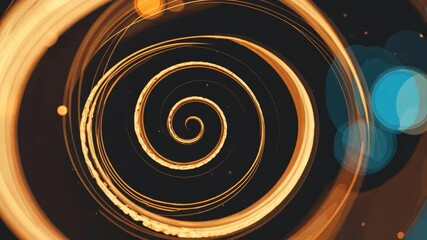 Poster - Abstract background multiple concentric circles that are arranged in a way that creates a sense of depth and dimension 4k video.