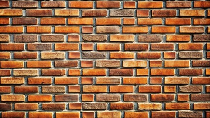 High angle view of modern architectured rusted brick wallpaper