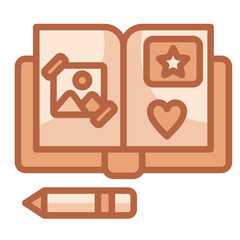 Poster - Scrapbooking Icon