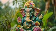© Berkah - eco friendly Ganesh/Ganpati idol or murti, home made. selective focus.