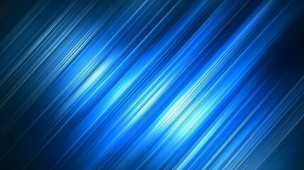 Abstract Blue Diagonal Stripes Background