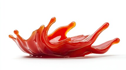 Poster - Vivid Liquid Splash in High Detail Artistry