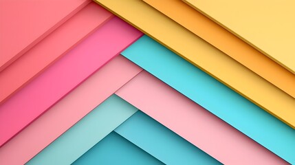 Poster - Serene Pastel Gradient Blended Seamlessly to Create a Soft Minimalist Background Ideal for Elegant Text Overlay or Branding